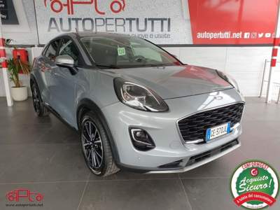 Ford Puma 1.5 EcoBlue 120 CV S&S Titanium Argento usata Palermo