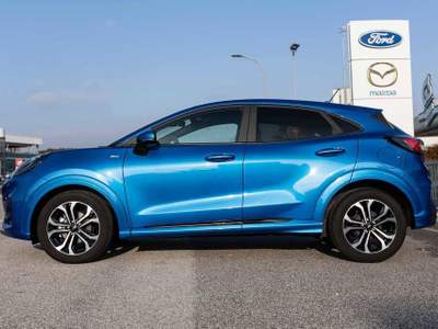 Ford Puma 1.0 EcoBoost Hybrid 125 CV S&S St-Line #CO-PILOT-CAMERA-NAV Blu/Azzurro usata Silea