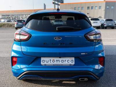 Ford Puma 1.0 EcoBoost Hybrid 125 CV S&S St-Line #CO-PILOT-CAMERA-NAV Blu/Azzurro usata Silea
