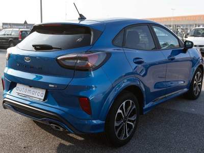 Ford Puma 1.0 EcoBoost Hybrid 125 CV S&S St-Line #CO-PILOT-CAMERA-NAV Blu/Azzurro usata Silea
