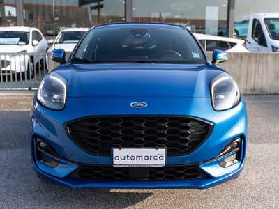 Ford Puma 1.0 EcoBoost Hybrid 125 CV S&S St-Line #CO-PILOT-CAMERA-NAV Blu/Azzurro usata Silea