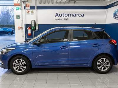 Hyundai i20 1.2 84 CV 5 porte Go Blu/Azzurro usata Silea