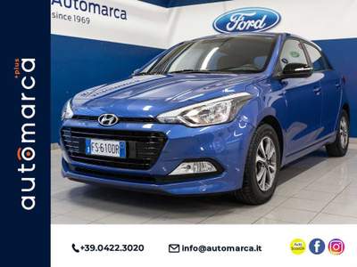Hyundai i20 1.2 84 CV 5 porte Go Blu/Azzurro usata Silea