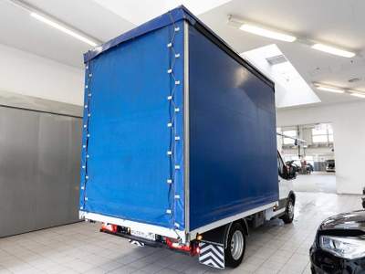 Ford Transit 350 2.0TDCi EcoBlue 130CVPM-RG RWD Cab. TELONATO Trend + IVA Bianco usata Silea
