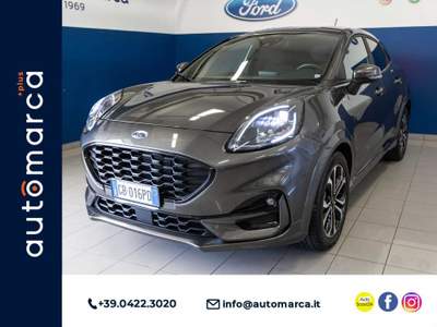 Ford Puma 1.0 EcoBoost Hybrid 125 CV S&S ST-Line Grigio usata Silea