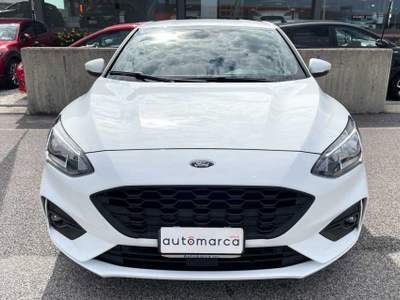 Ford Focus 1.5 EcoBlue 120 CV 5p. ST-Line Bianco usata Silea