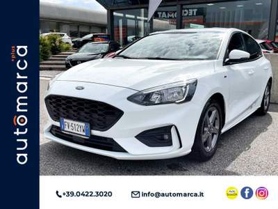 Ford Focus 1.5 EcoBlue 120 CV 5p. ST-Line Bianco usata Silea