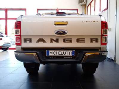 Ford Ranger 2.0 ECOBLUE DC Limited 5 posti + Roller Cassone Argento usata Gemona del Friuli