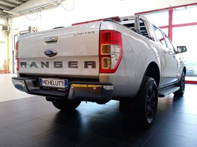 Ford Ranger 2.0 ECOBLUE DC Limited 5 posti + Roller Cassone Argento usata Gemona del Friuli