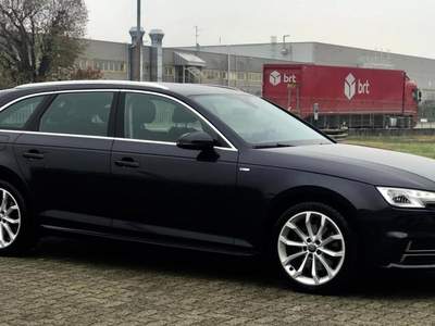 Audi A4 Avant 2.0 TDI 150 CV S line edition Blu/Azzurro usata Liscate