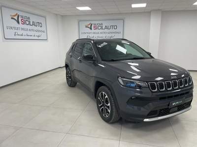Jeep Compass 1.3 T4 190CV PHEV AT6 4xe Limited Grigio usata Palermo