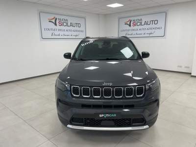 Jeep Compass 1.3 T4 190CV PHEV AT6 4xe Limited Grigio usata Palermo
