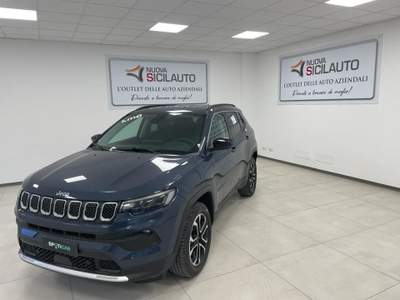 Jeep Compass 1.3 T4 190CV PHEV AT6 4xe Limited Blu/Azzurro usata Palermo