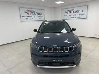 Jeep Compass 1.3 T4 190CV PHEV AT6 4xe Limited Blu/Azzurro usata Palermo