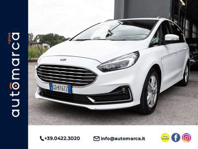 Ford S-Max 2.0 EcoBlue 150CV Start&Stop Aut.7p. Titanium Business Bianco usata Silea