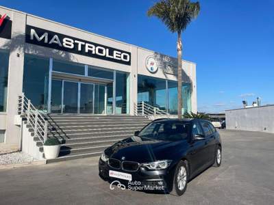 BMW Serie 3 318d 318d Touring Business Advantage aut. Nero usata Lucugnano