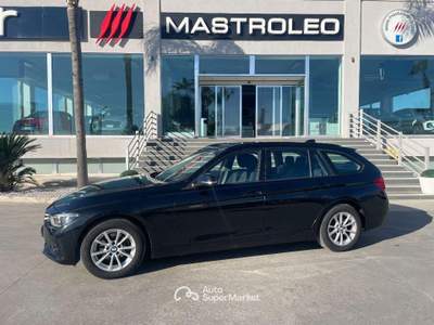 BMW Serie 3 318d 318d Touring Business Advantage aut. Nero usata Lucugnano