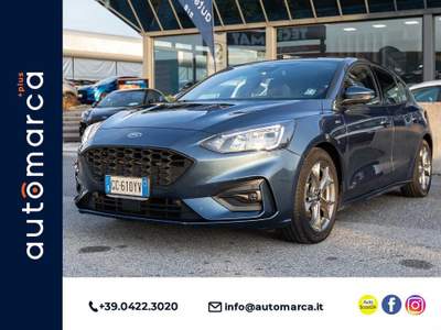 Ford Focus 1.0 EcoBoost 125 CV 5p. ST-Line Blu/Azzurro usata Silea