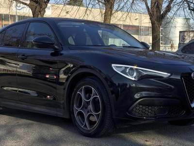 Alfa Romeo Stelvio 2.2 Turbodiesel 190 CV AT8 Q4 Sport-Tech Nero usata Liscate