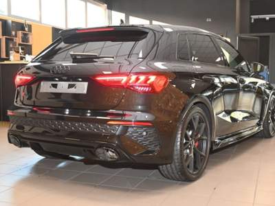 Audi RS 3 SPB Q.S-TR.DYNAMIC BLACK RADAR TET.B&O CAM360°FULL Nero usata Brescia
