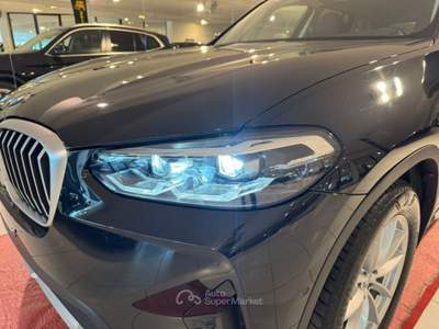 BMW X3 xdrive20d mhev 48V auto FULL PELLE*BELLISSIMA*KM C Nero usata CONEGLIANO