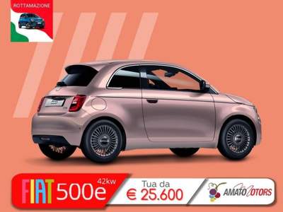 Fiat 500 500e 42 kWh usata Mazzarrone
