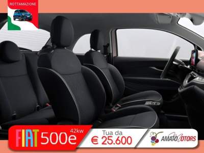 Fiat 500 500e 42 kWh usata Mazzarrone