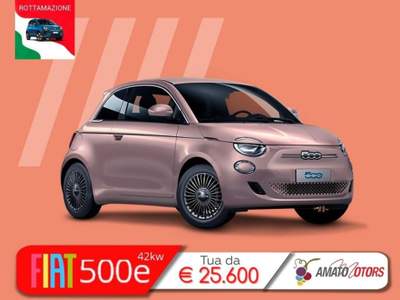 Fiat 500 500e 42 kWh usata Mazzarrone
