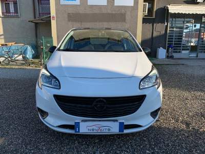 Opel Corsa 1.2 5 porte Black Edition Bianco usata Nova Milanese