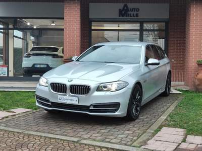 BMW Serie 5 525d d xDrive Touring Luxury Argento usata Limbiate