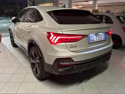 Audi Q3 SPB 35 TDI S tronic S line edition Argento usata CASTELCUCCO