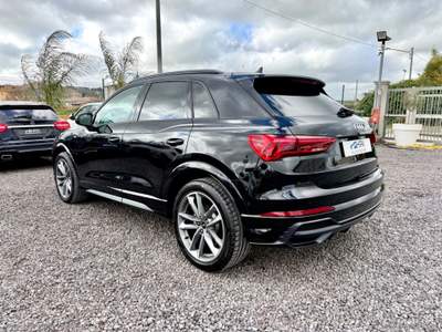Audi Q3 Q3 2.0TDI S-line FULL LED PELLE NAVI 360 B E O RETROCAMERA MATRIX Nero usata Villarosa