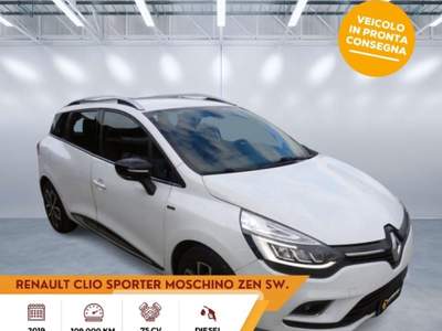 Renault Clio Sporter dCi 8V 75 CV Moschino Zen Bianco usata Sassari