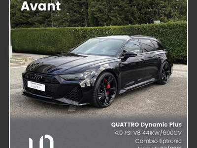 Audi RS 6 Avant 4.0 TFSI v8 quattro dynamic race tiptronic Nero usata Polla