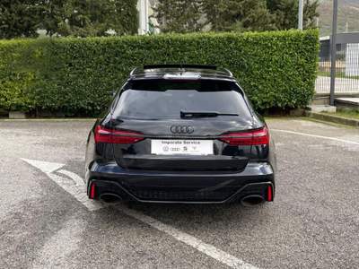Audi RS 6 Avant 4.0 TFSI v8 quattro dynamic race tiptronic Nero usata Polla