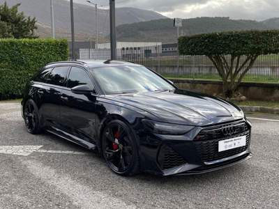 Audi RS 6 Avant 4.0 TFSI v8 quattro dynamic race tiptronic Nero usata Polla