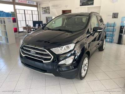 Ford EcoSport EcoSport 1.0 EcoBoost 125 CV S&S Titanium                                                         Nero usata Valsamoggia