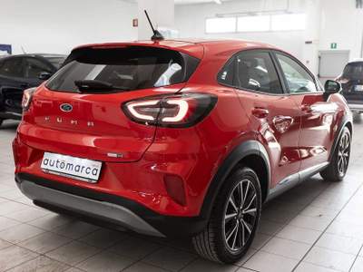 Ford Puma 1.0 EcoBoost Hybrid 125 CV S&S Titanium Rosso usata Silea