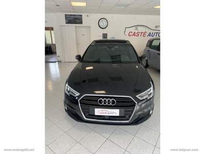Audi A3 A3 SPB 1.6 TDI 116CV S tronic Sport                                                         Nero usata Valsamoggia