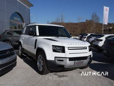 Land Rover Defender Defender 110 2.0 Si4 300 CV AWD Auto HSE 7 POSTI Bianco usata Carsoli