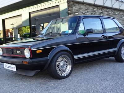 Volkswagen Golf 1600 3 porte GTI   ASI TARGA ORO Nero usata Calolziocorte