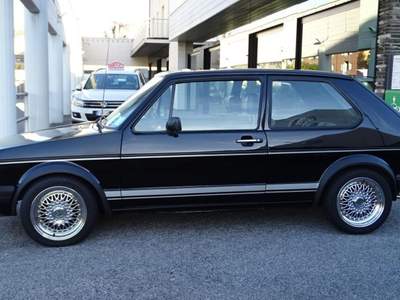 Volkswagen Golf 1600 3 porte GTI   ASI TARGA ORO Nero usata Calolziocorte