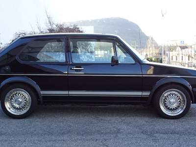 Volkswagen Golf 1600 3 porte GTI   ASI TARGA ORO Nero usata Calolziocorte