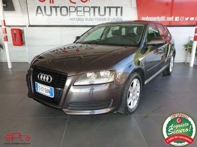 Audi A3 SPB 1.6 TDI 105 CV CR Ambiente Grigio usata Palermo
