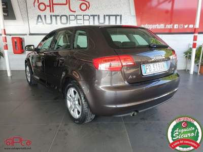 Audi A3 SPB 1.6 TDI 105 CV CR Ambiente Grigio usata Palermo