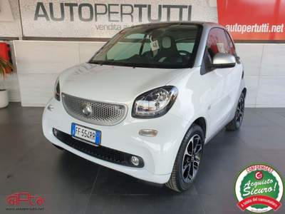 Smart ForTwo 70 1.0 twinamic Passion Bianco usata Palermo