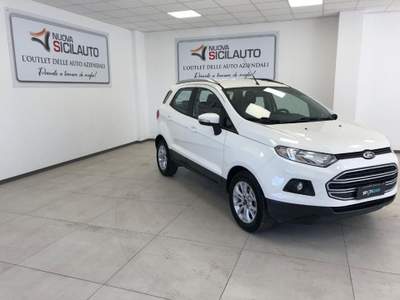 Ford EcoSport 1.5 TDCi 95 CV Titanium Bianco usata Palermo