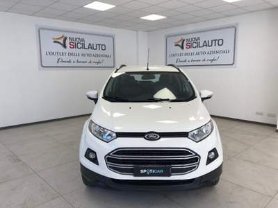 Ford EcoSport 1.5 TDCi 95 CV Titanium Bianco usata Palermo