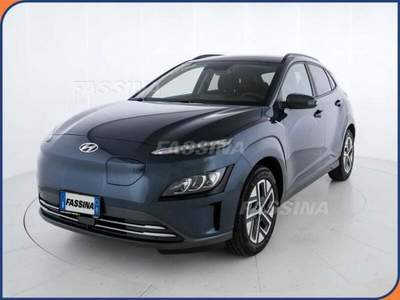 Hyundai Kona EV 39 kWh Exclusive Blu/Azzurro usata Milano