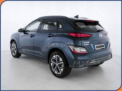 Hyundai Kona EV 39 kWh Exclusive Blu/Azzurro usata Milano